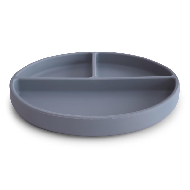 mushie Silicone Suction Plate | BPA-Free Non-Slip Design (Tradewinds) - Image 2