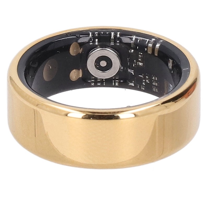 Smart Ring IP68 Water Resistant Multiple Sport Modes Step Counter Calorie Tracking Fitness Tracker Ring for Sports Silver 13 Size: Inner Diameter: 22.2mm / 0.9in, Circumference: 69.75mm / 2.75in - Image 2