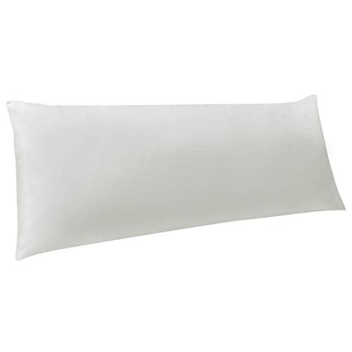 NTBAY Body Pillowcase  Brushed Microfiber 20x54 Pillowcase  Soft WrinkleFree FadeResistant StainResistant Light Grey Body Pillow Cover with Envelope Closure  20x54 Inches Light Grey