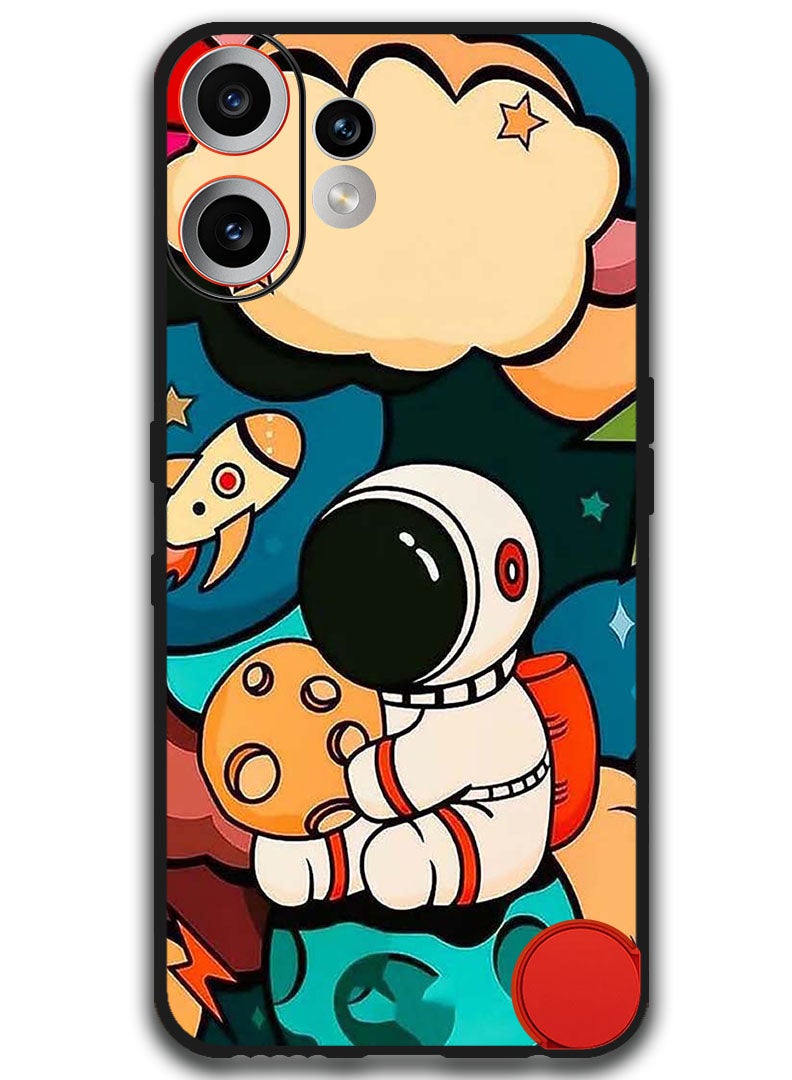Theodor Case Compatible with Nothing CMF Phone 2 Pro 6.77 Inch Protection Shockproof Bumper Cover Astronaut Cheese  - Image 1