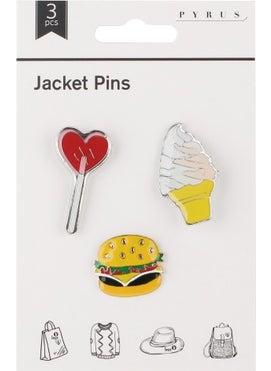 PYRUS Hamburger Pin 3lu 20180101-008 