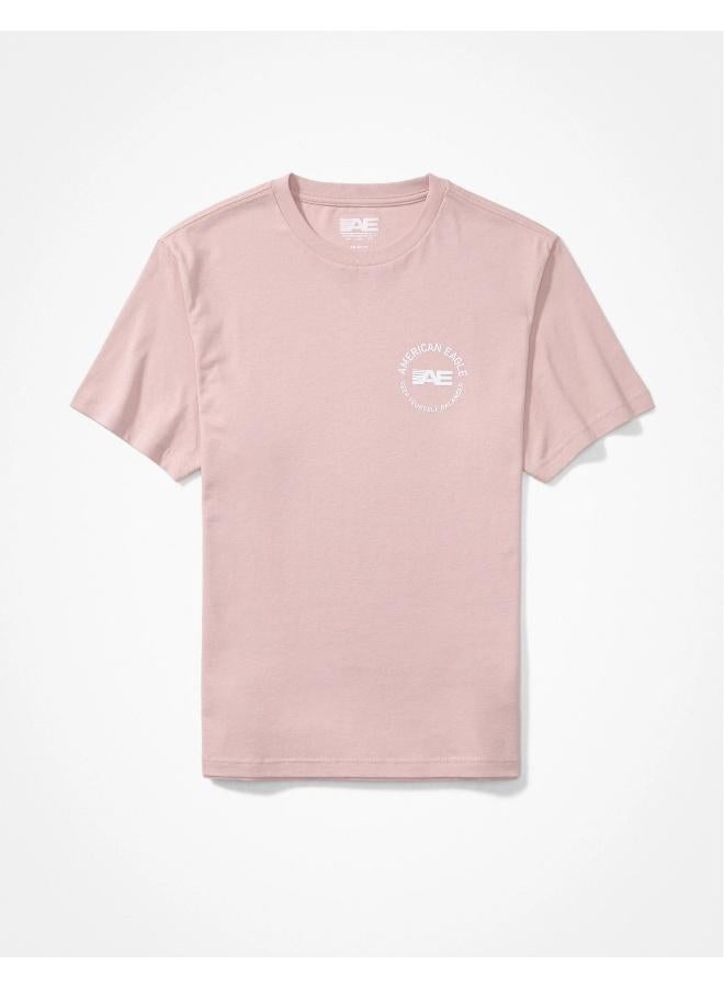 American Eagle Graphic Crew Neck T-Shirt - Image 3