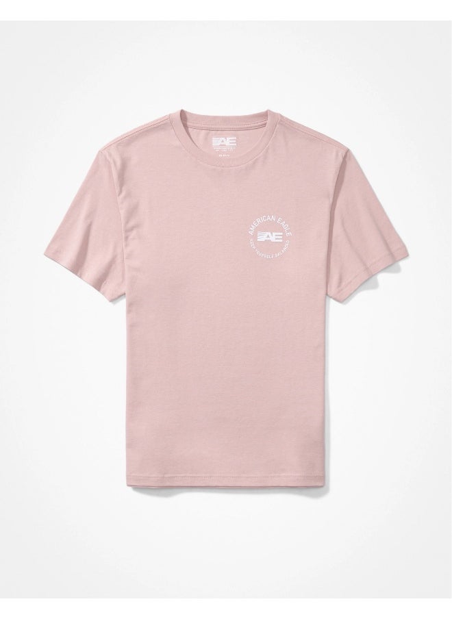 American Eagle Graphic Crew Neck T-Shirt  - Image 3