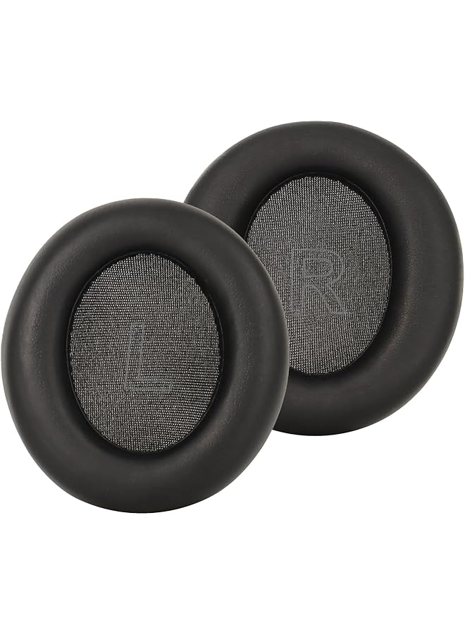 erorex Replacement Earpads Cushions Earmuffs For Soundcore Life Q30 Q35 Headphones With Soft Protein Skin And Memory Sponge Q30 Black  - Image 5