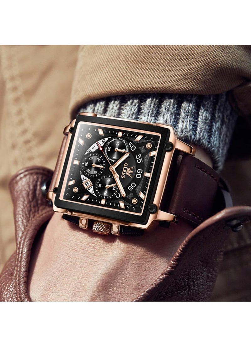 OLEVS Men's Fashion Stainless Steel Chronograph Waterproof Men's Watch 9919 - Image 3