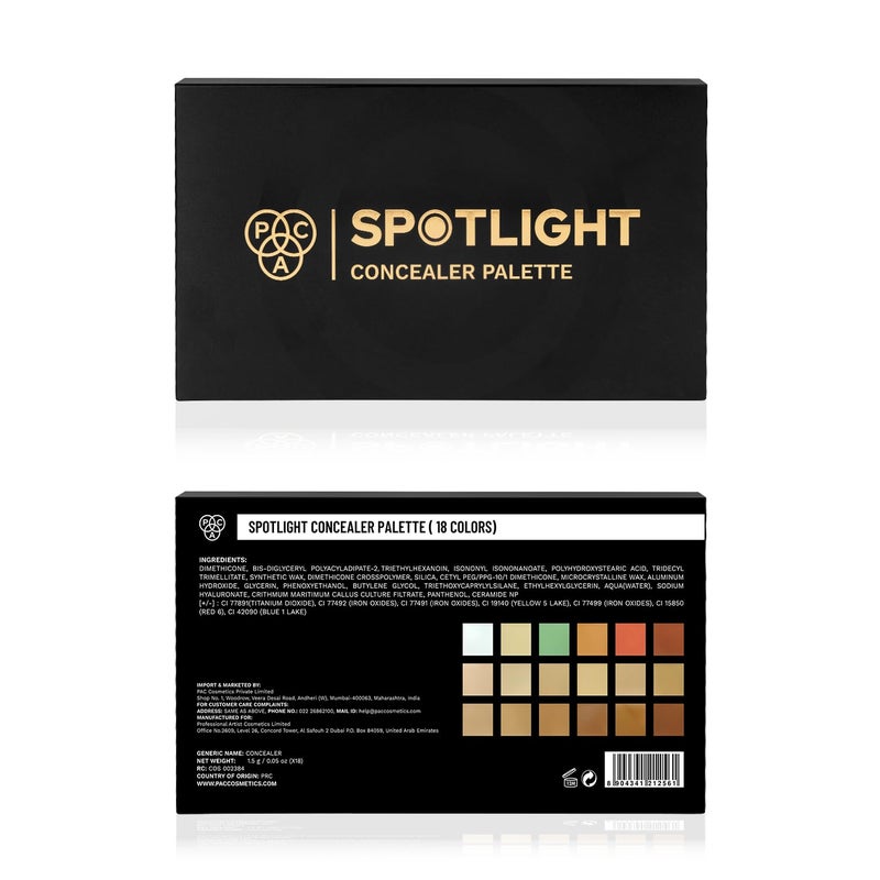 PAC Spotlight Concealer Palette 18 Colors - Image 5