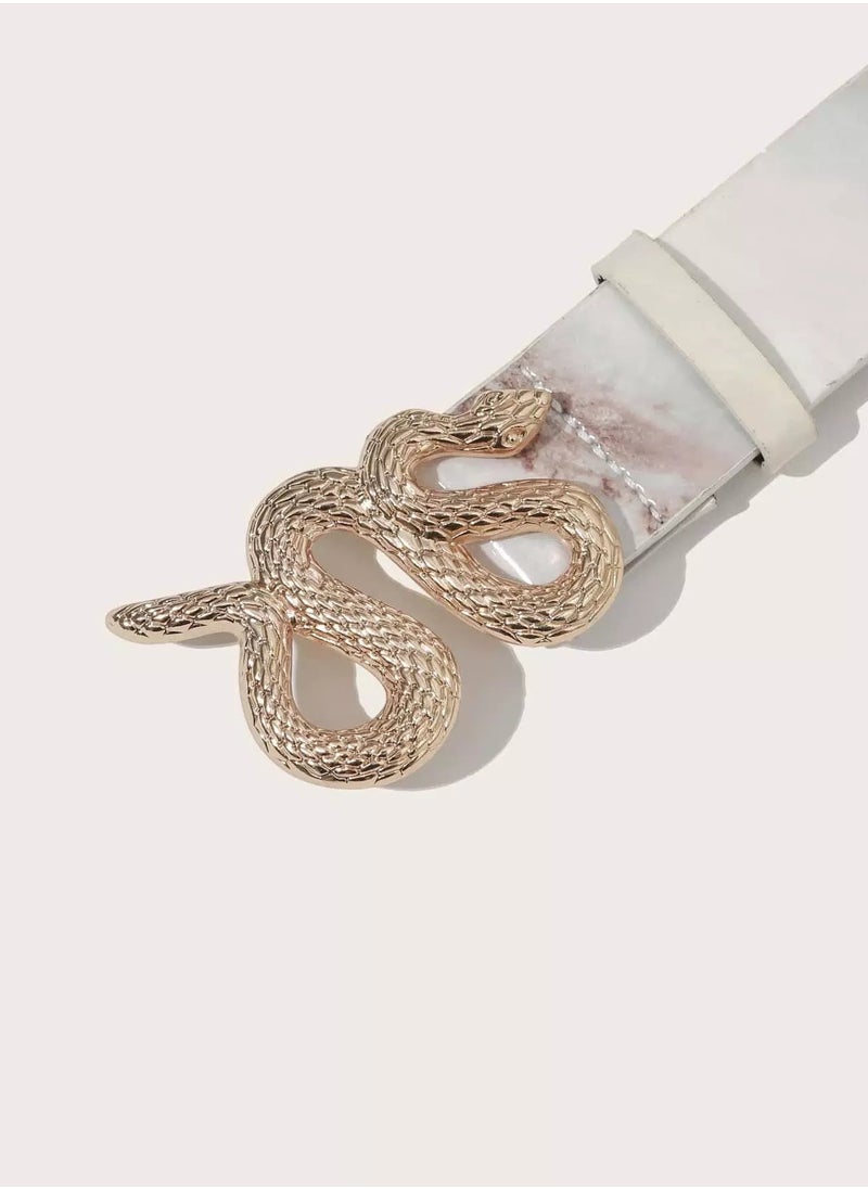 Generic Serpentine Buckle Belt  - Image 4