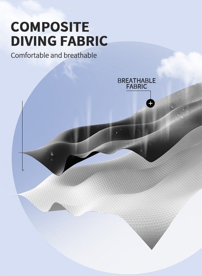 Amyup مجموعة أوزان قابلة للتعديل للكاحل والمعصم - زوج بوزن 2.2 رطل لتدريب الساق/الذراع، واليوغا، واللياقة البدنية - حزام من النيوبرين مع إغلاق آمن - Image 4