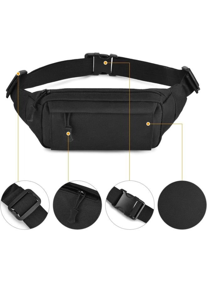 حقيبة خصر وحزام نقود وحقيبة خصر للاستخدام اليومي والسفر والمشي لمسافات طويلة والتسلق والجري - Image 3