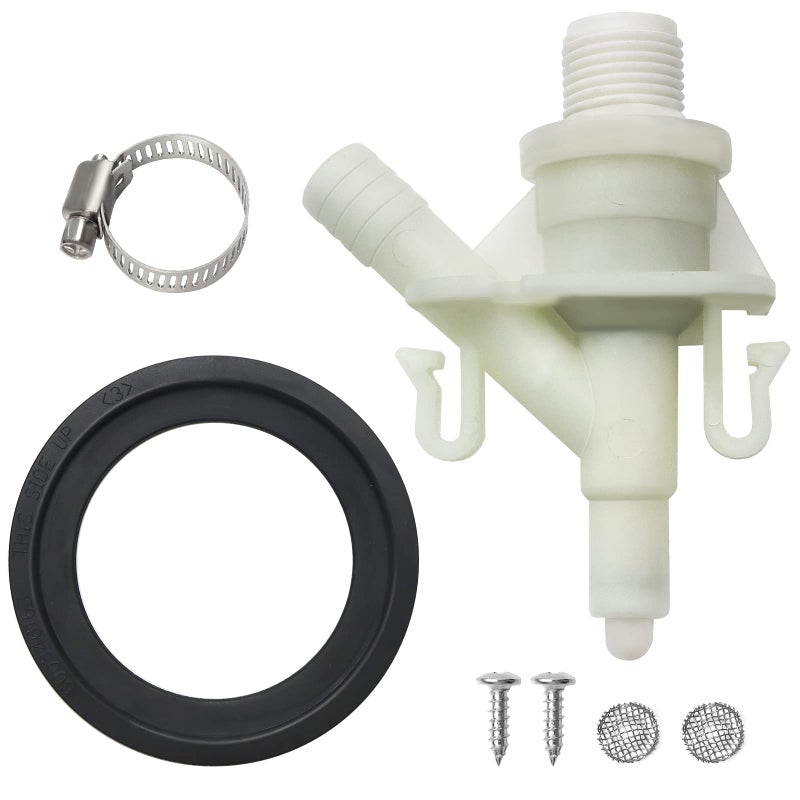 Blutoget Upgraded 385311641 RV Toilet Water Valve 385311658 Flush Ball Seal by BlutogetFit for Sealand Dometic 300 310 311 320 321 RV ToiletsPedal Flush Valve ToiletMarine ToiletHigh Sealing No Leakage - Image 3