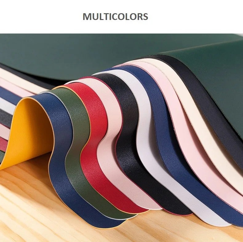 Y&D XL XXL XXXL Office Desk Pad Non-Slip PU Leather Desk Mat Blotter for Laptop Keyboard - Large Anti-Slip Desk Writing Pad Protector - Image 1