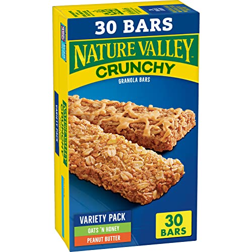 Nature Valley Crunchy Granola Bars, Variety Pack, 30 Bars, 22.35 OZ (15 Pouches) - Image 3