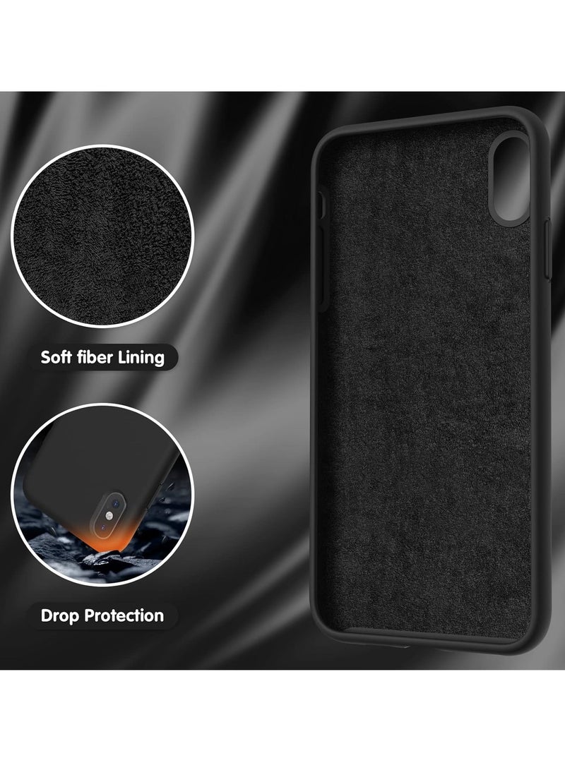 JOMILA Case for iPhone X/iPhone Xs Case Liquid Silicone Gel Rubber Phone Case,iPhone X/iPhone Xs 5.8 Inch Full Body Slim Soft Microfiber Lining Protective Case - Image 5