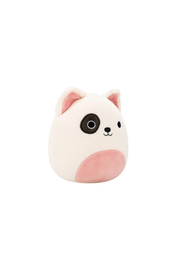 Squishmallows SQCR - Little Plush (5" Squishmallows) (Charlie - White Bull Terrier) - Image 3