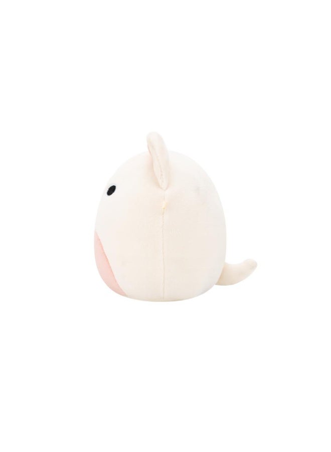 Squishmallows SQCR - Little Plush (5" Squishmallows) (Charlie - White Bull Terrier) - Image 5
