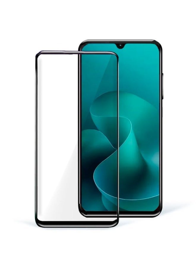 10D Tempered Glass Screen Protector for Motorola G06 – Full Glue Full Coverage, Clear & Black Edge, 9H Anti-Scratch, HD Clarity, Bubble-Free - Image 3