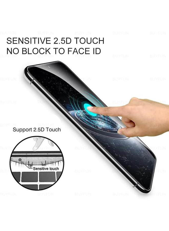 erorex 2 Plus 2 Compatible With Infinix GT20 Pro 5G Screen Protector With Camera Lens Protector 9H Tempered Glass Film Hd Clear Anti Scratch Bubble Free - Image 3