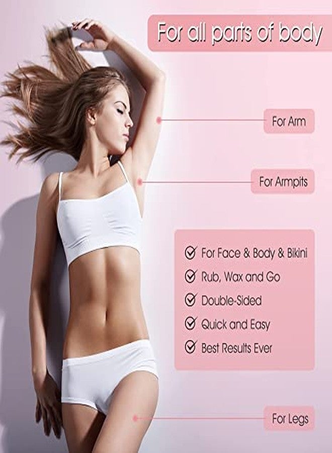 PARTISH Non-Woven Wax Strips (Large) l Hair Removal Waxing Strips l Waxing Strips for Facial & Legs & Body (PACK OF 140) - Image 4