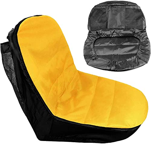 BeadChica Riding Lawn Mower Seat Cover Compatible with John Deere,Tractor Seat Cover Compatible with Cub Cadet,for Craftsman,Mower Seat Cushion (Medium) - Image 1