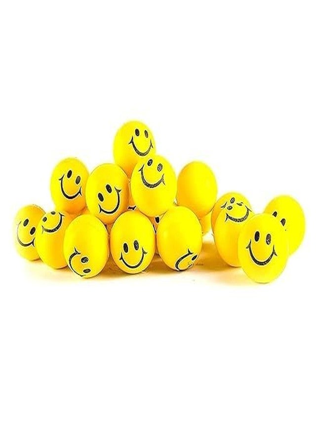 Skygold Smiley Soft Ball for Baby, Girls, Kids & Adults | Stress Relief & Play Toy | Soft, Lightweight & Safe | Indoor & Outdoor Fun (Yellow, Pack of 12) - Image 4