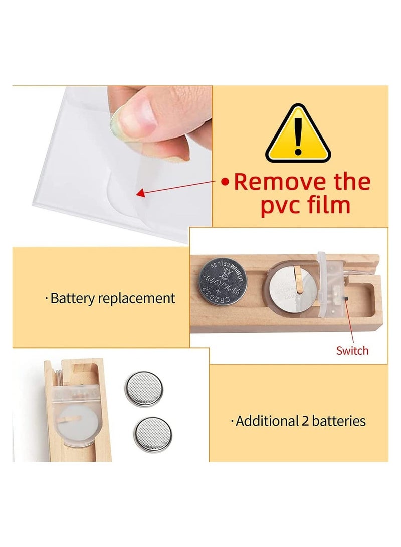 SYOSI Instax Mini Glowing Table Picture Frame For 11 9 8 EVO Instant Camera for Polaroid 3 Inch Film Photo Can Be Used As A Night Light Desktop Display - Image 4