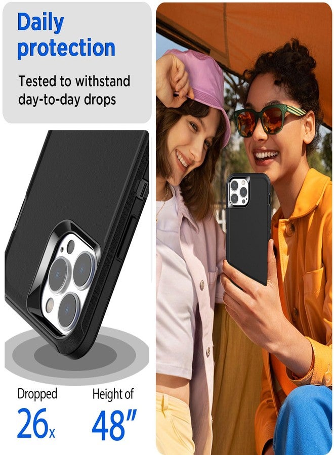 ايه اي كيس جراب AICase لهاتف iPhone 12 Pro Max (6.7 بوصة) مع مشبك حزام، حماية فائقة ضد السقوط، مقاوم للصدمات والغبار، تصميم عسكري متين وقوي لهاتف iPhone 12 Pro Max_2 - Image 3