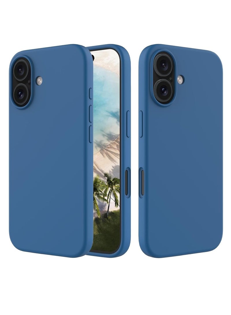 iPhone 16 Case Cover 6.1 inch Slim Soft Silicone Anti Scratch Shockproof Protective Cover For Apple iPhone 16 - Image 1