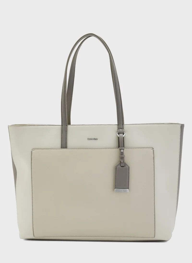CALVIN KLEIN Must Color Block Tote