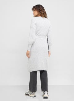 ONLY Colorblock Tie Detail Cardigan  - Image 2