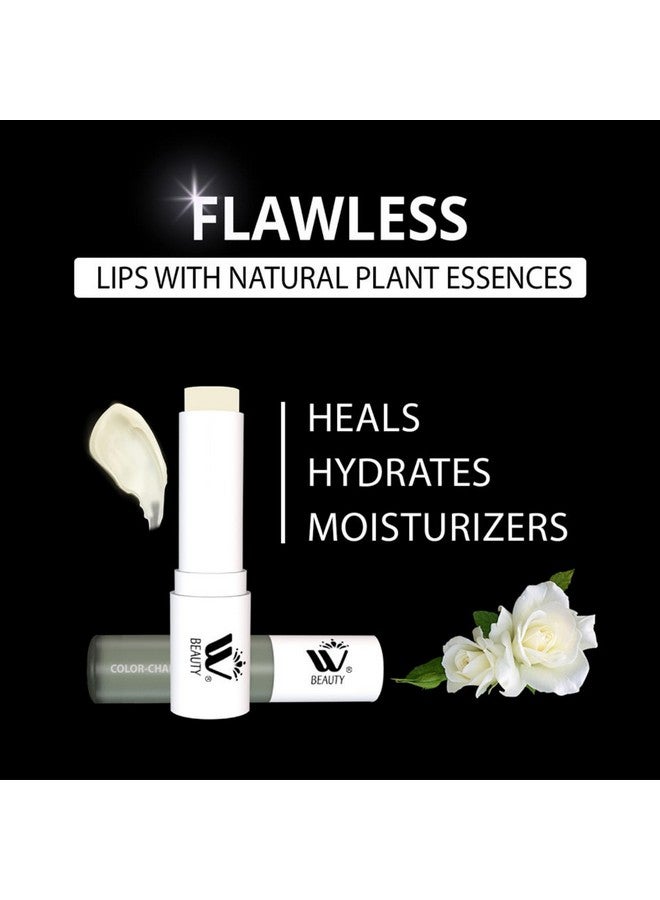 WBM Care Lip Balm Rich In Vitamin E And Provides Sustained Repair Color Changing Tinted Moisturizer 3.3 G (4 Pack) - Image 3