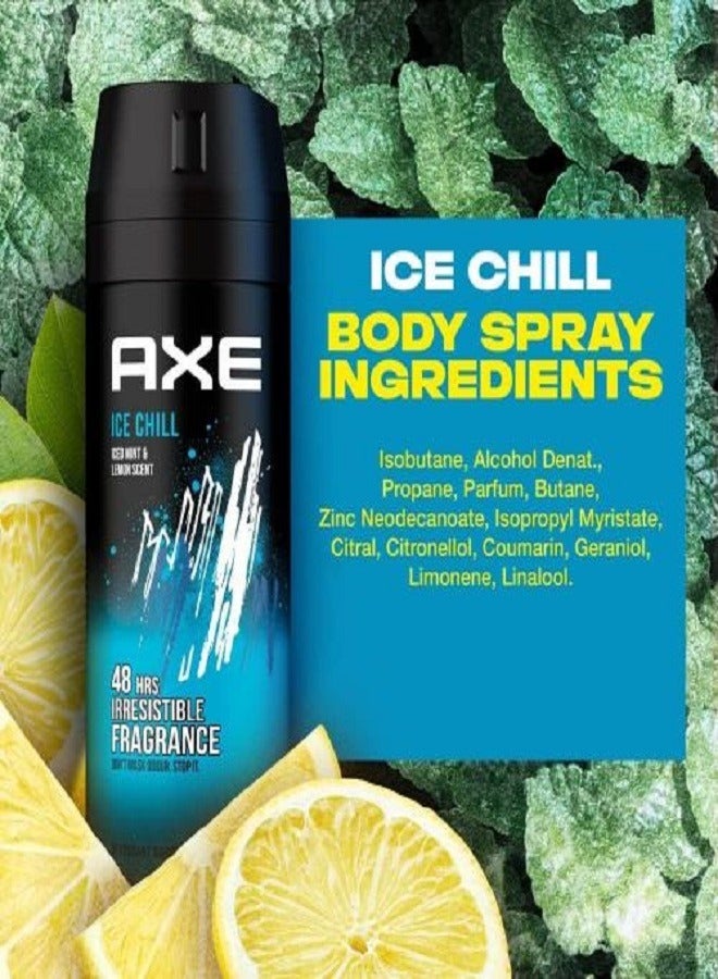 AXE SPRAY ICE CHILL FROZEN MINT&LEMON 150 ML