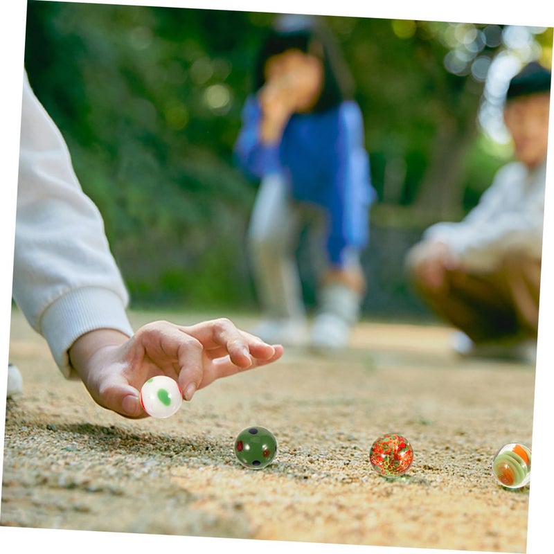 20 قطعة من كرات الرخام الزجاجية متعددة الألوان للحرف اليدوية، أحواض الأسماك، تنسيق الزهور، ونثر الطاولات - Image 5