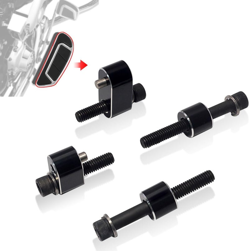 FOVPLUE Touring Glide Driver Floorboard Extensions - Image 1