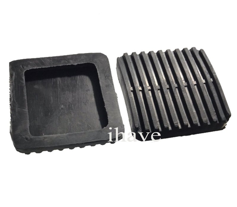 ihave Replacement For 2X Brake Clutch Pedal Pad Covers Land Cruiser FJ40 FJ60 BJ42 BJ60 HJ60 - Image 2
