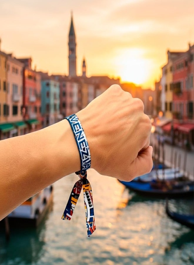 BDM Venice Bracelet | Choose Your Design: Gondola, Rialto, Venice, St. Mark's | Souvenir of Italy | Adjustable Bracelet - Image 3