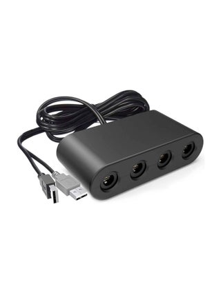 Gamecube Controller Adapter for Nintendo Switch/WII U/PC, Controller Adapter for Gamecube Controller Adapter Turbo Feature Gamecube Adapter and Vibration Features with 180cm Long Cable - pzsku/ZD35E449C84FD509CDF7CZ/45/_/1698664787/16bd5818-b0d5-4341-adba-09b51080befd