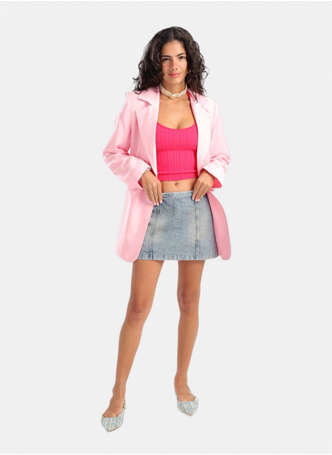 Carina - Classic Long Sleeves Blazer - Image 1