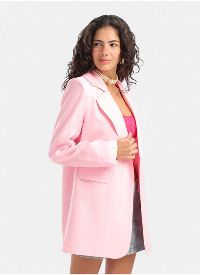 Carina - Classic Long Sleeves Blazer - Image 1