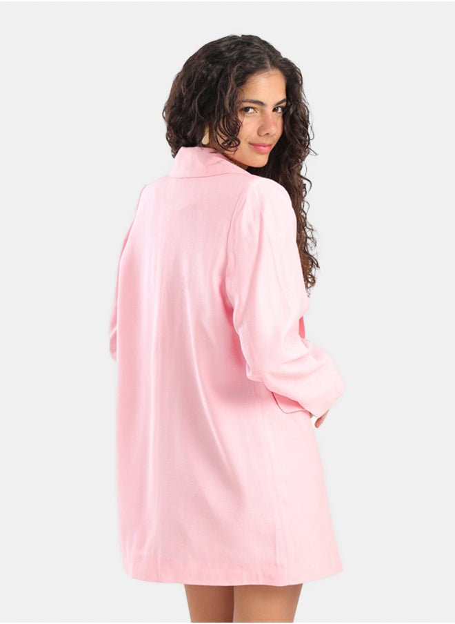 Carina - Classic Long Sleeves Blazer - Image 1