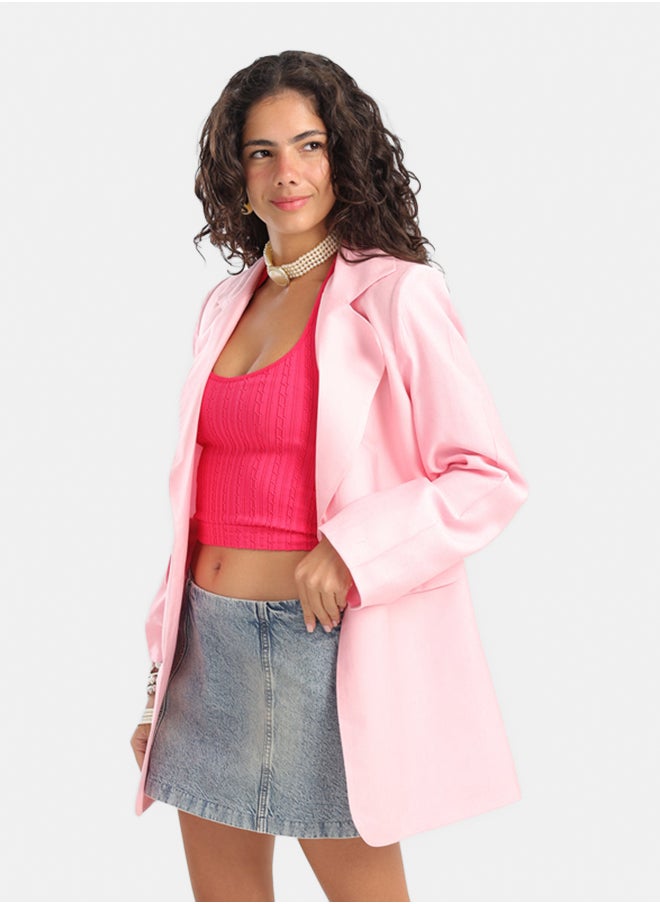 Carina - Classic Long Sleeves Blazer - Image 1