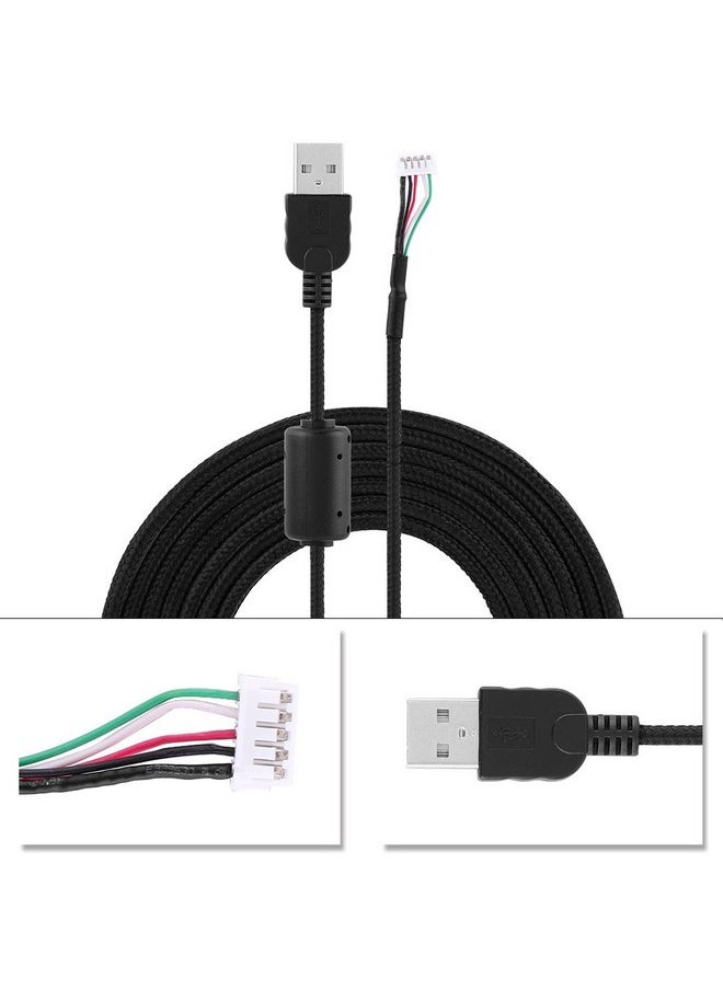 Serounder - 2 Meters Usb Mouse Line Wire Cable Replacement Repair Accessory For Logitech G500S Game Mouse - Image 1