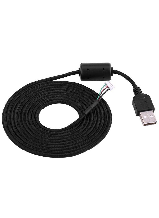 Serounder - 2 Meters Usb Mouse Line Wire Cable Replacement Repair Accessory For Logitech G500S Game Mouse - Image 1