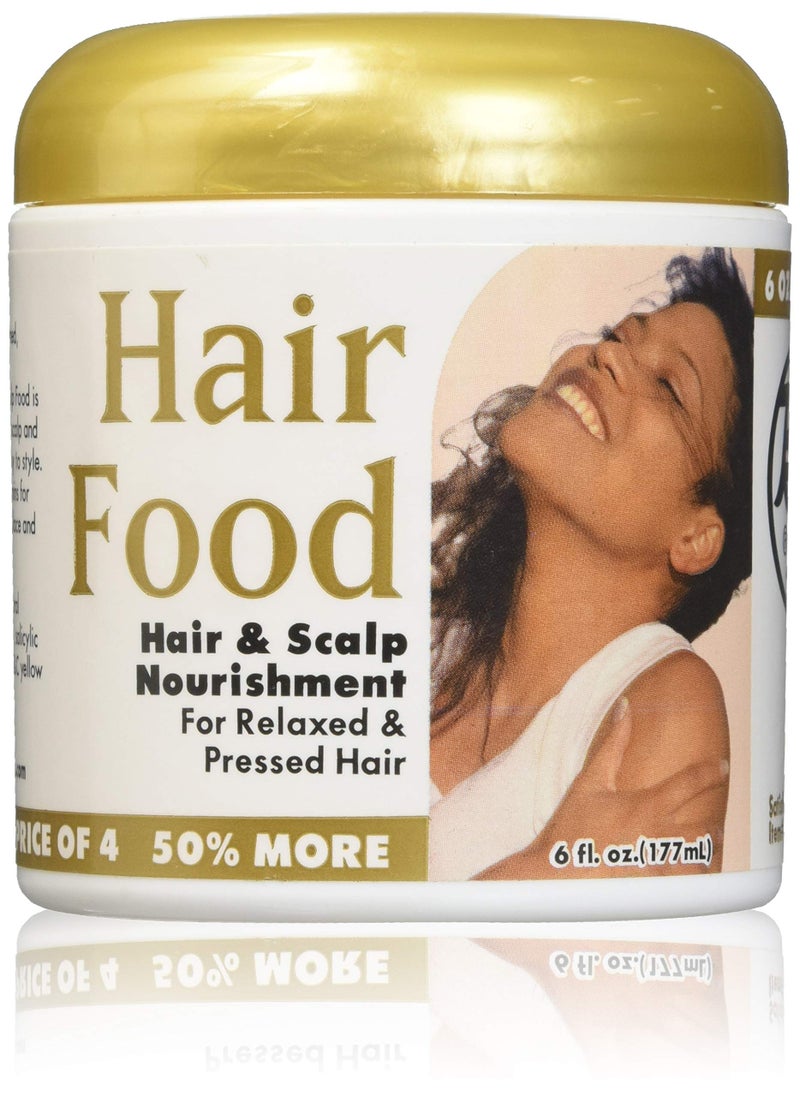 Bronner Brothers BB Food and Scalp Nourishment for Relaxed Pressed Hair 6 Ounce