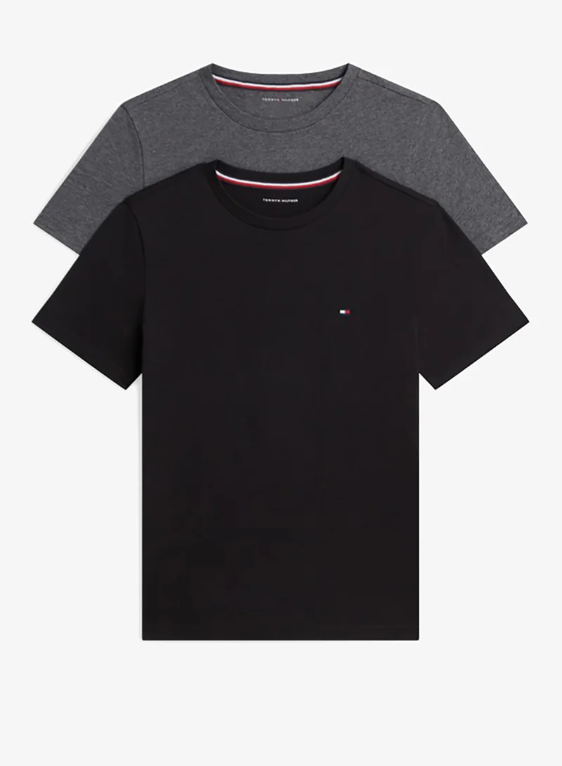 تومي هيلفيغر 2-Pack Signature Jersey Lounge T-Shirts