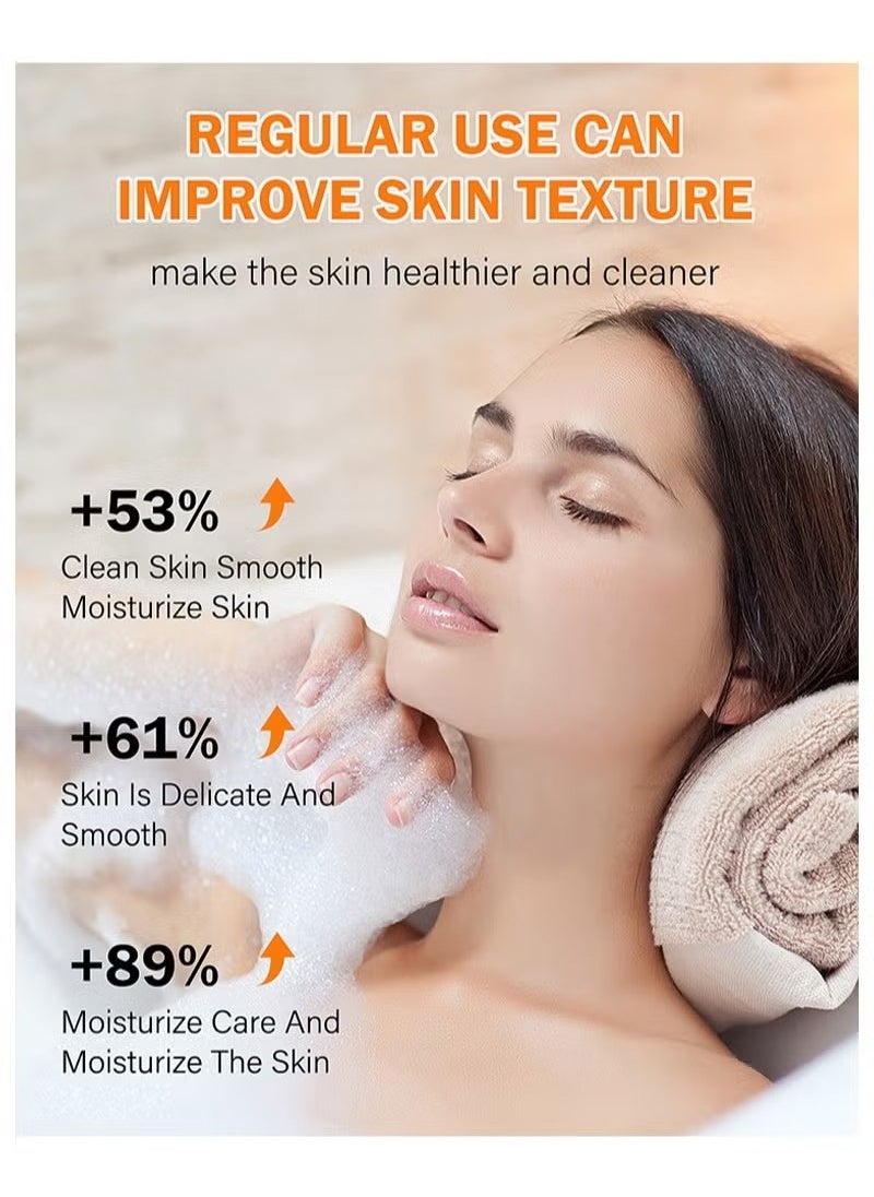 MOOYAM - Tretinoin Dark Spot Removing Soap, Face and Body Turmeric Soap, Deep Cleaning，Brightening Skin Turmeric Soap for Acne and Dark Spots, Hand Acne Facial Turmeric Kojic Acid Soap Bar，2 Bars/Box - Image 1