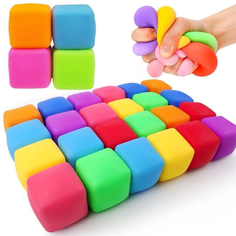 Cube Squishy Toy TPR Slow Rebound Stress Relief Toy - Image 2