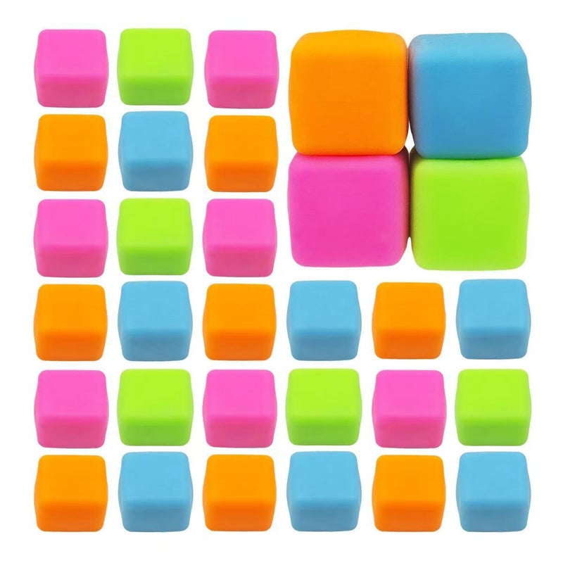 Cube Squishy Toy TPR Slow Rebound Stress Relief Toy - Image 4