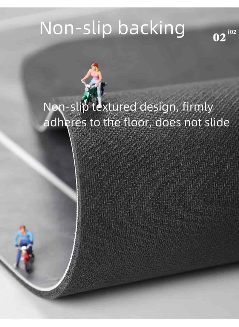 Aideli 2-Piece Diatom Mud Kitchen Mat Set, Non-Slip Soft Absorbent Floor Rugs for Kitchen, Bathroom, Laundry, Office – 40x60cm + 40x120cm - Image 5