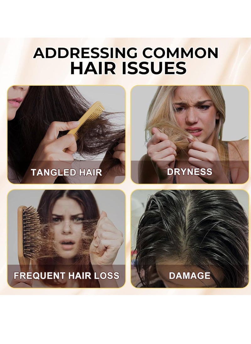 Elaimei Collagen Hair Treatment Mask, Deep Repair Conditioning Hair Mask with Collagen, Maca, Avocado Oil for All Hair Types, 7.4 FL OZ  - Image 2