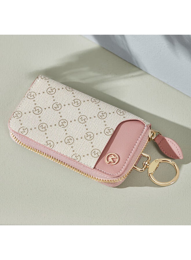Golf Key Case For Women, Fashionable Printed Key Pouch, Multifunctional Zipper Coin Purse, Car Key Holder, Gift Box Set - Image 2